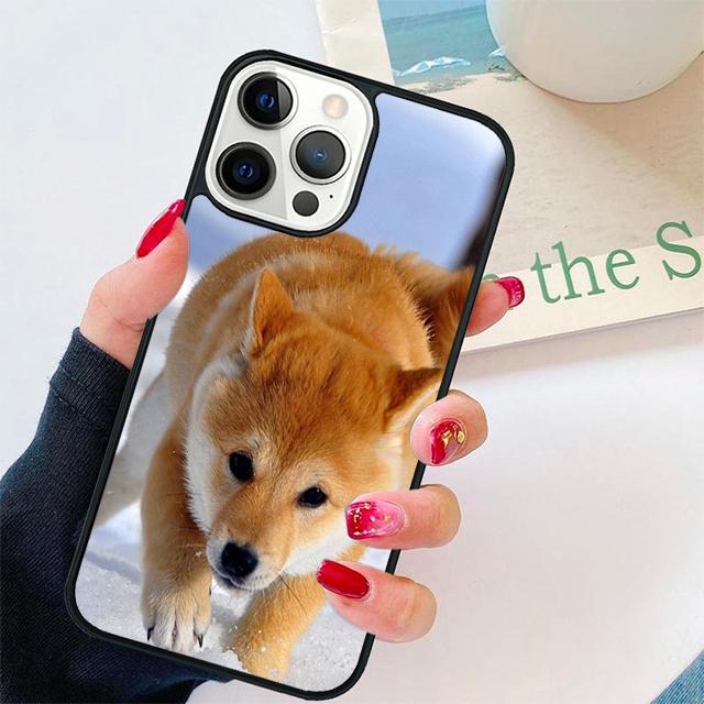 Coque de téléphone pour chiot Shiba Doge Pour iPhone 17 Air 15 16 14 13 12 Pro Max 11 Pro Max Plus Coque Shell