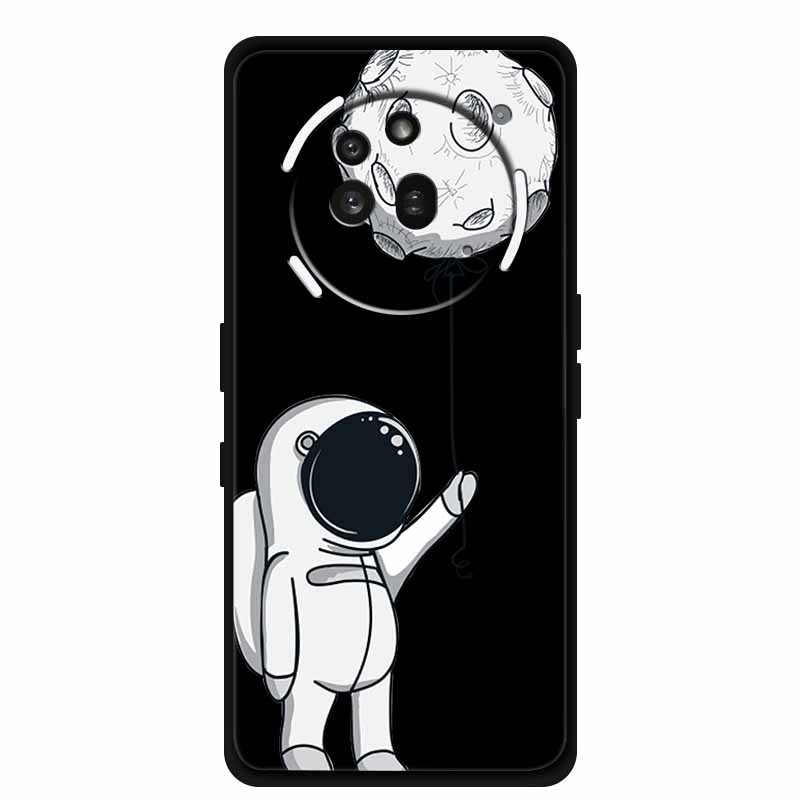 TPU Case For Nothing Phone 3A Pro Case 3 A Pro Funda Soft Black Silicone Back Cover For Nothing Phone3A Pro Cases Coque Cartoon