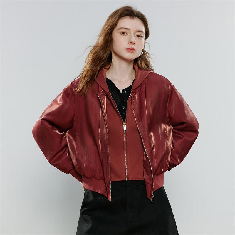 Chuyu Women's Spliced Hooded Winter Jacket