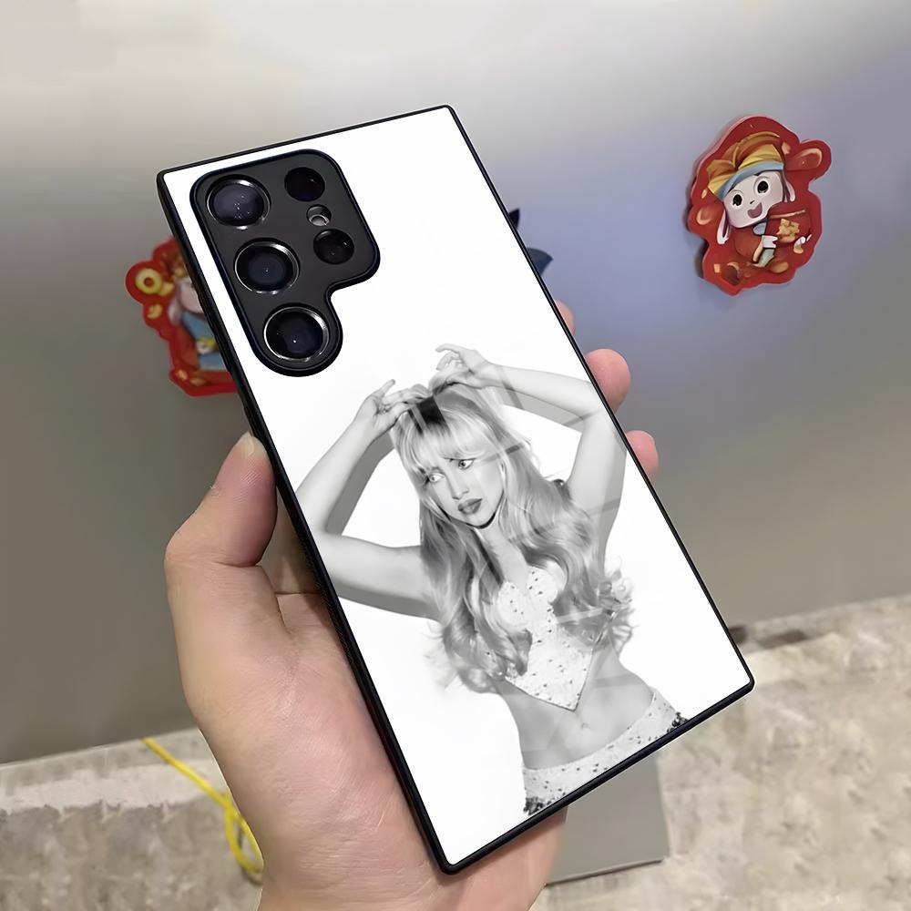 Singer S-Sabrina Carpenter Phone Case For Samsung S26 S25 Ultra S23 S22 S24 S20 Fe S21 Plus A54 A53 A16 Glass Cover