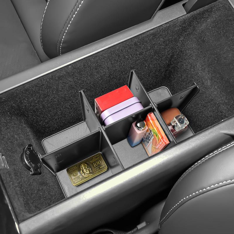 Armrest Storage Dividers Tray For 2025 Toyota Camry (XSE/XLE/SE/LE) Center Console Organizer Interior Dividers Car Accessories