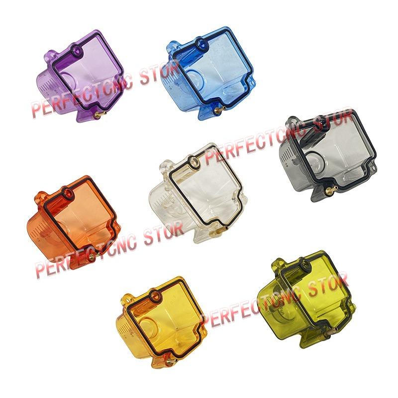 Motorcycle Transparent Carburetor Clear Bottom Float Bowl Oil Cup For PWK Keihin PJ PE PZ KSR EVO VM22 PHBG Carburetor
