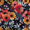 Outdoor Dekostoffe Oxford - Motiv Blumen I Dx5259