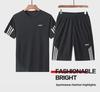 Heren Zomer Casual Sneldrogend Koreaans Sportpak - Losse Pasvorm, Ademend, Grote Maat