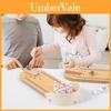 Mini-Holz-Bowling-Set für Kinder, interaktives Puzzlespiel für die ganze Familie, für zu Hause