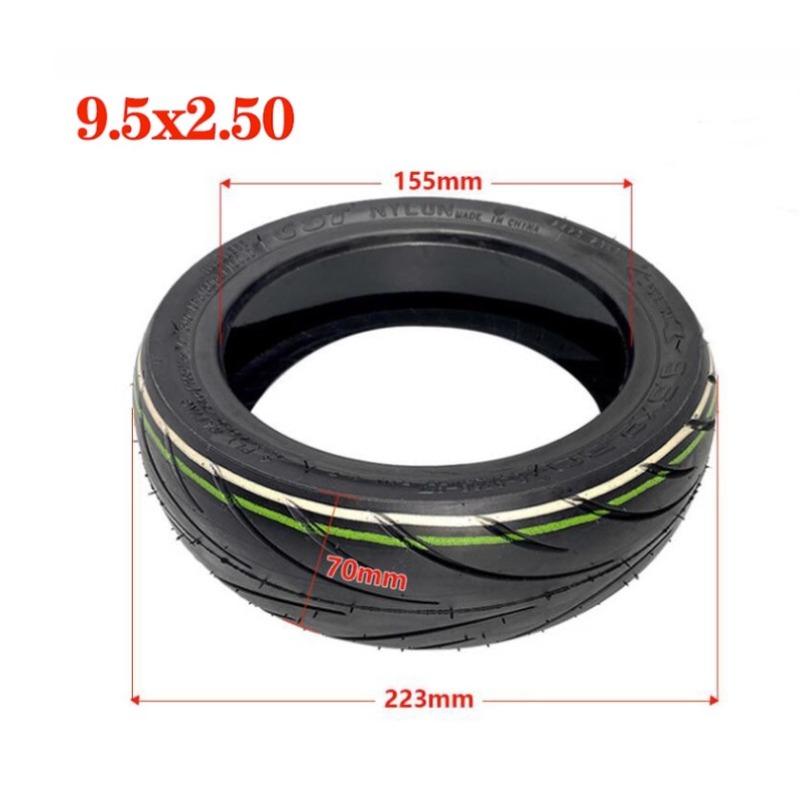 9.5x2.50 CST Tubeless Tyre for Niu KQi3 Electric Scooter NIU KQI 3 Special Vacuum Tire with Jelly Glue Replace Accessories