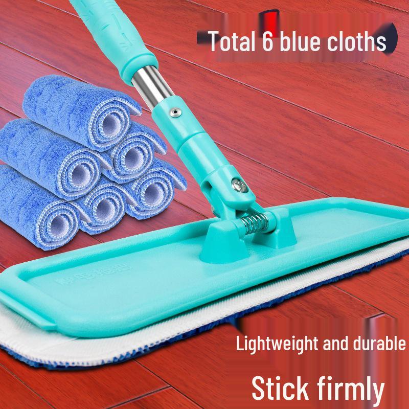 2024 New Model Flat Mop for Wood Floors - Simple Waxing and Cleaning Cloth Included