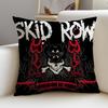 Rock SSkid RowS Cushion Cover Breathable and skinfriendly linen pillowcase square removable and washable cushion