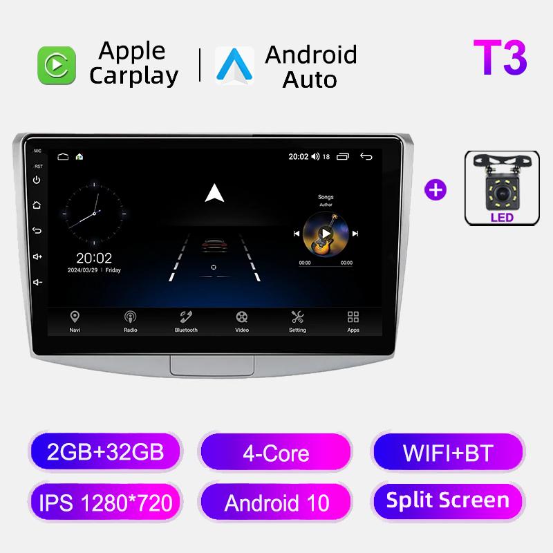Android Car Radio GPS For Volkswagen Passat B6 B7 CC 2010-2015 GPS Navigation Multimedia Player BT Carplay Autoradio No 2din DVD