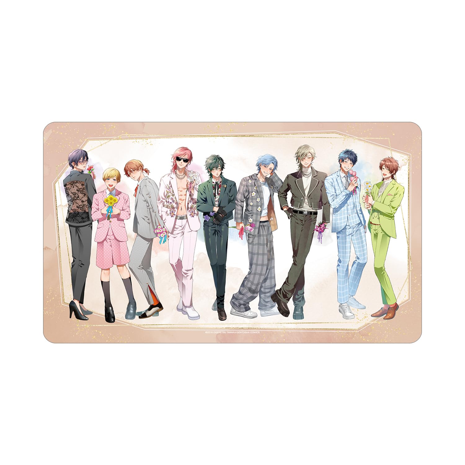 

Club Ogeretsu Tanaka Original Illustration Group Suit Desk Mat YarichinBitch Ver. Multi-Purpose