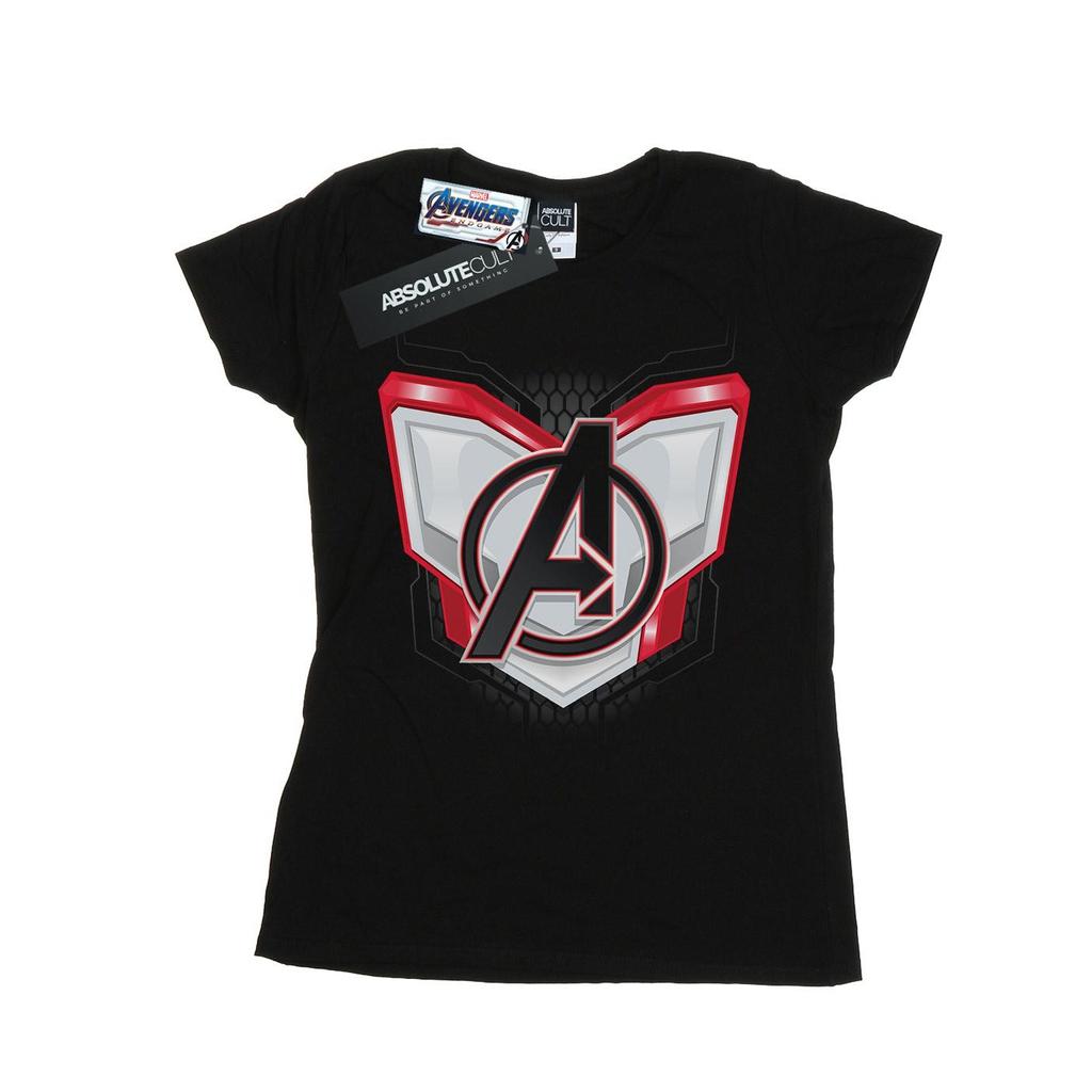Marvel Womens/Ladies Avengers Endgame Quantum Realm Suit Cotton T-Shirt