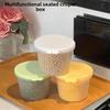 Round Refrigerator Food Storage Container