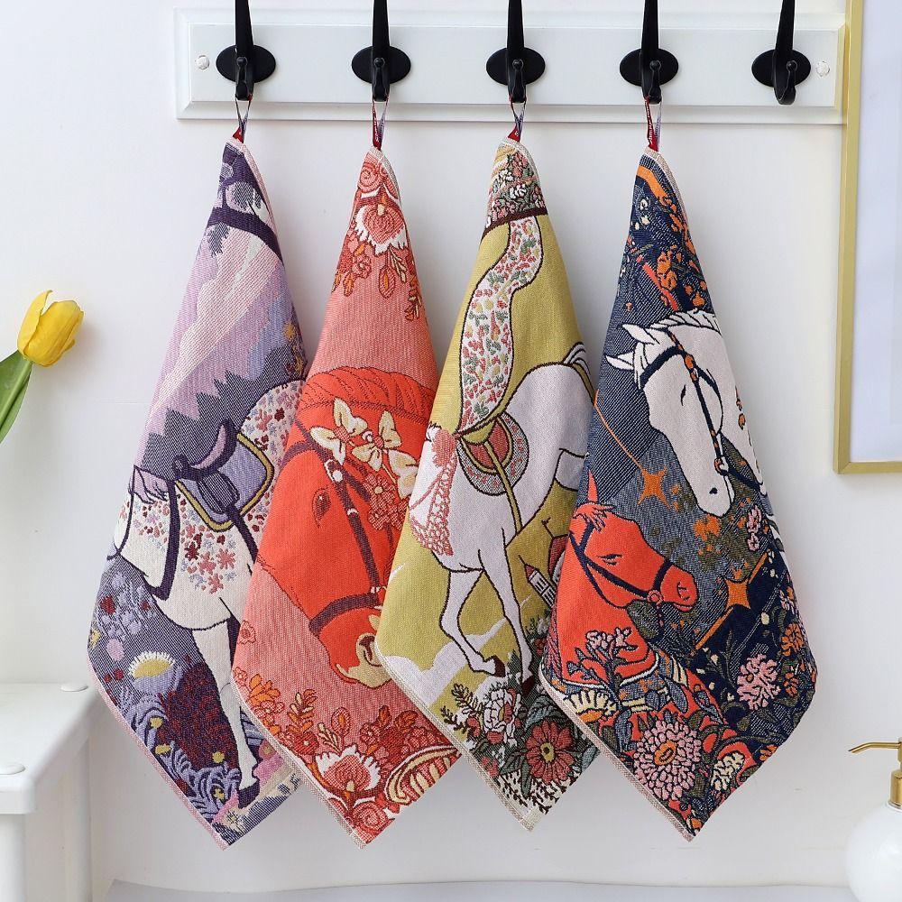 New 34x40cm Large Hand Towel Quick Dry 4 Layer Cotton Gauze Kitchen Towel Decorative Tea Towel Home Restaurant