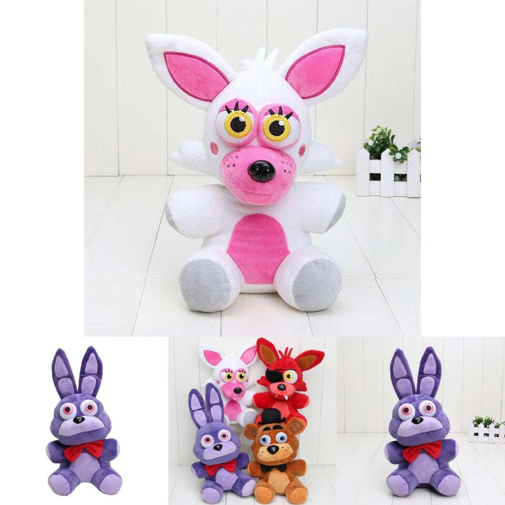 Adorable Five Nights At Freddy's Plush Toy Bear Fox Bonnie Golden For Kids Home Decor