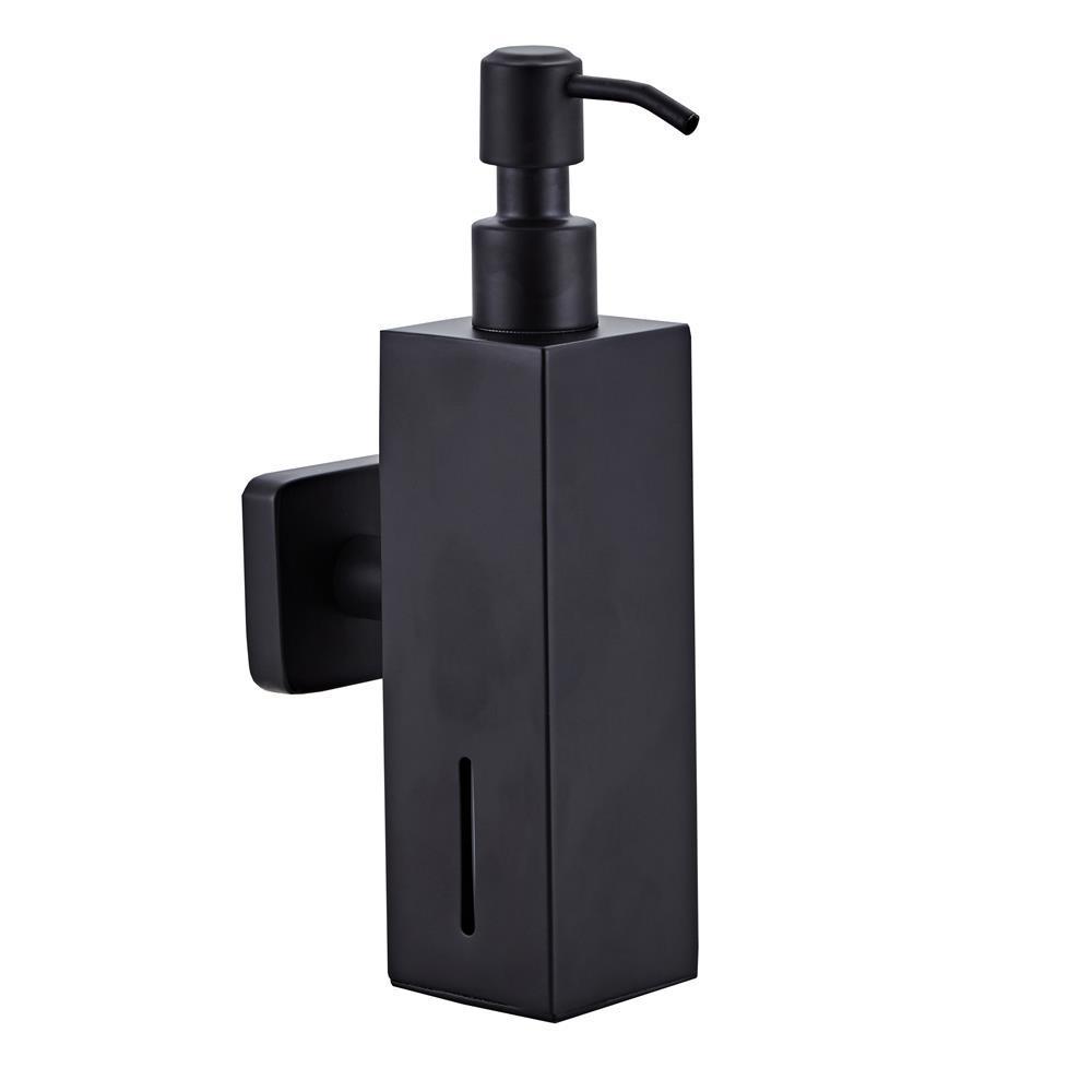 304 Stainless Steel Gold Brushed Square Hand Soap Dispenser Portable Lotion Bottle Shampoo Press Bottle Bathroom Accessories