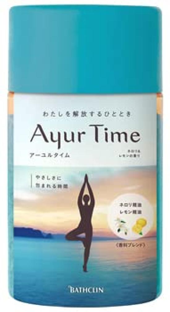 

SHINTECH Bathclin Ayurtime Neroli Lemon Scent Bath Salts & (720g)