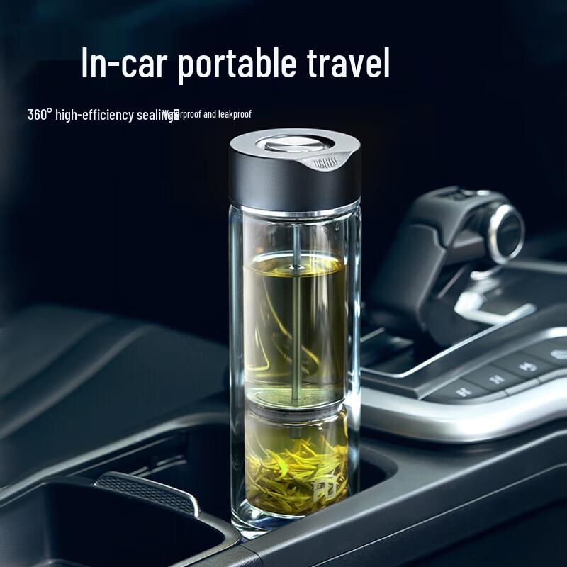 FUGUANG FU+ Classic Titanium Tea Infuser Bottle