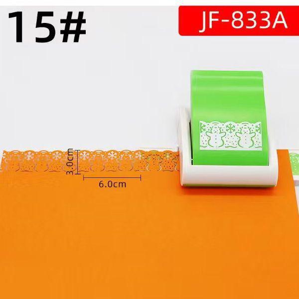 DIY Embossing Tool for Kindergarten: Hollow Edge Pattern Printing Machine