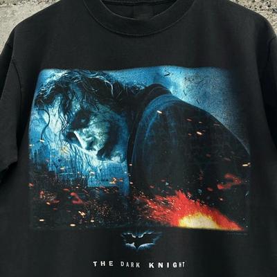 Retro JOKER  THE DARK KNIGHT Unisex TShirt S5XL Unisex T-Shirt