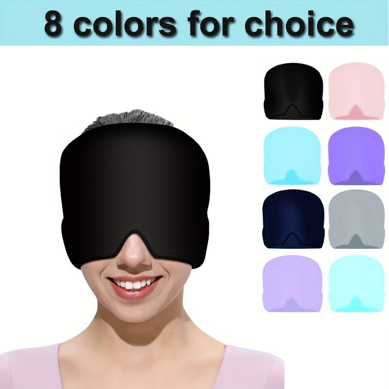 Gel Headache Ice Cap, Migraine Relief Cap - Stretchable Head Cover 