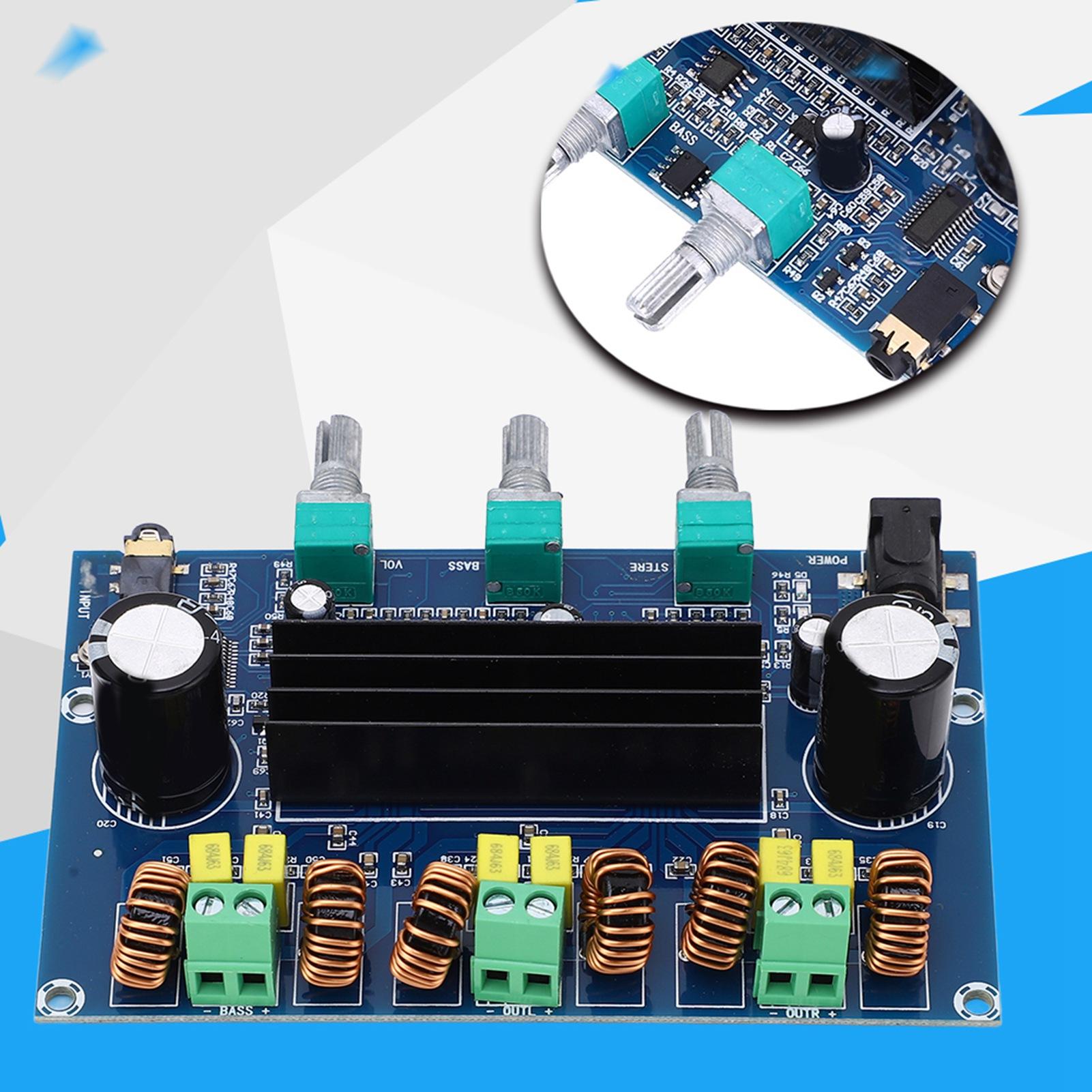 

TPA3116D2 2.1-канальний цифровий модуль підсилювача високої потужності для Bluetooth 5.0