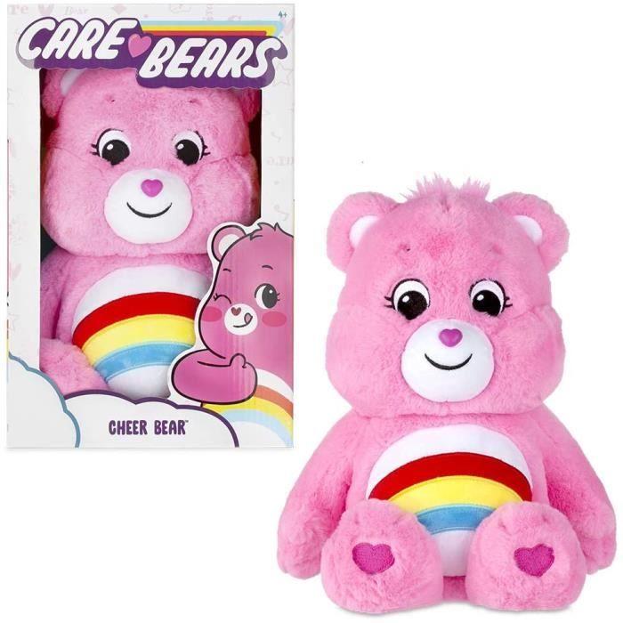 Jouet En Peluche - BASIC FUN - Care Bears Cheer Bear - Rose - 14 Pouces - Pour Enfants À Partir De 3 Ans