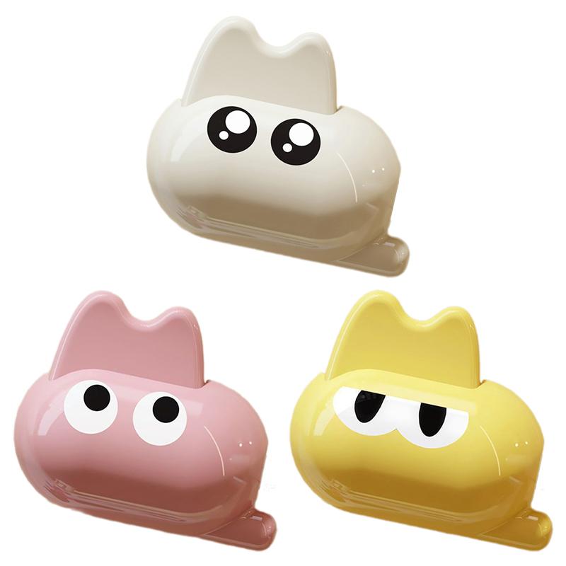 Cartoon Toothbrush Clip Portable Toothbrush Head Cover Dustproof Toothbrush Protective Cap Electric Toothbrush Plastic Clip