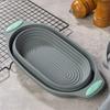 Food Grade Silicone Silicone Bread Basket Foldable Fermentation Container  Bread Making