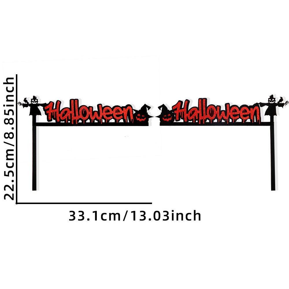 Mehrzweck 3D Halloween Türrahmenaufkleber Niedliche DIY Kürbis Eckaufkleber Cartoon Geisterfest Türaufkleber Fenster