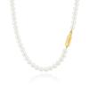 H Edition Silver (Y) White Pearl Bead Necklace 6mm Hl6N33600Y9450