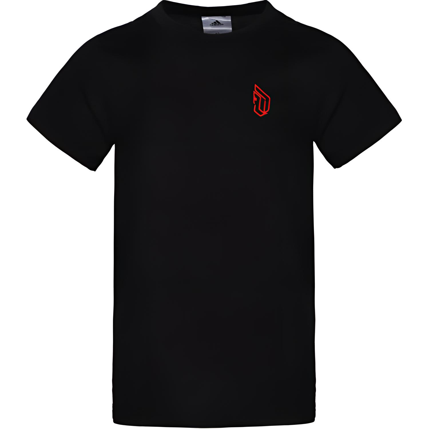 

Adidas T Shirts Men s Black Crew Neck Moderate Other DU6719 M