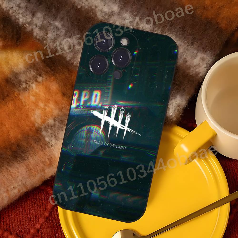 

D-Dead By Game D-DaylightS Phone Case For iPhone 17,16,15,14,13,12,11,Pro,Max,Plus Soft Black Cover iPhone17pro