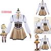 Magical Girl Madoka Kaname Cosplay Costume Set Polyester Fabric Battle Outfit Accessories Included Xs-xxxl Sizes
