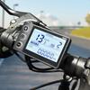 S866 Electric Bike LCD Display Meter Repair Accessories with Waterproof Plug