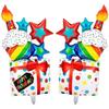 Baby's First Birthday Foil Cake Balloons & Photo Props Set