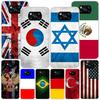 National Flag RU FR UK Phnoe Case for Xiaomi Poco X5 X6 X7 Pro X4 Gt F7 Ultra M8 M7 Redmi 15C 15 13C 13 12C 12 Unique Cover Coqu