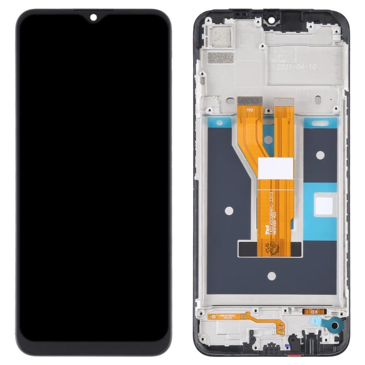 

Assembly LCD Screen and Digitizer Assembly+Frame Part for Realme C20/C21/C11 (2021) Black