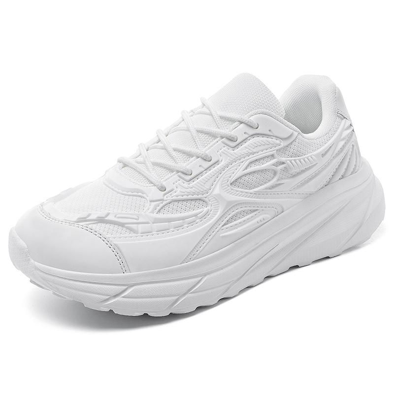 TUINANLE Mens Casual Black Sneakers Wide Toe Breathable Lightweight Mesh Trainers Comfortable Durable for Walking and Outdoor Activities
