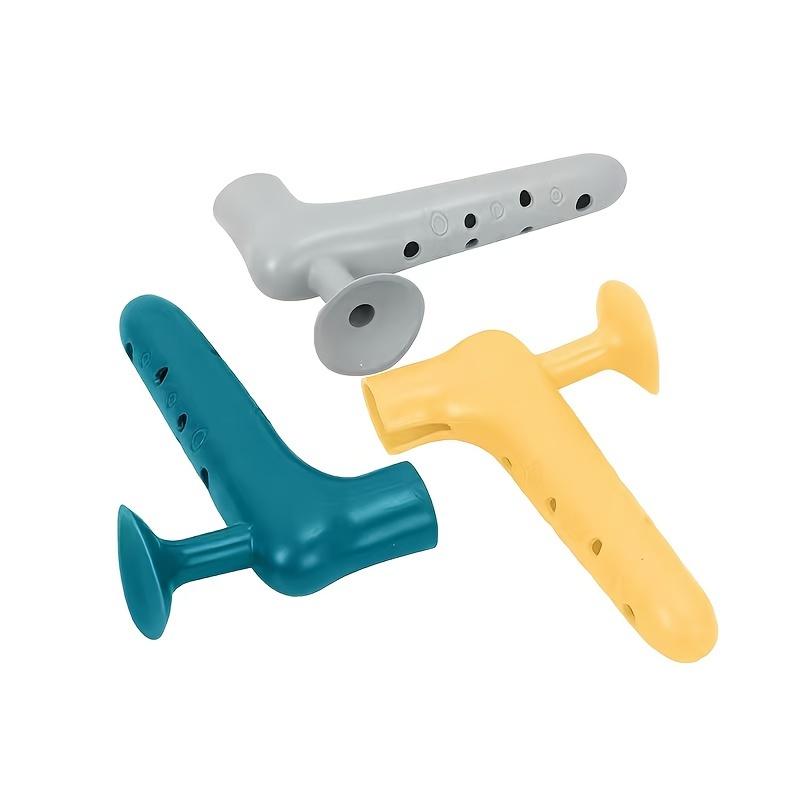 

3 шт. Защитные накладки на дверные ручки от столкновений - Силиконовые накладки на присосках с эргономичным дизайном для дверей, окон и многого другого, Накладки на дверные ручки 3pcs