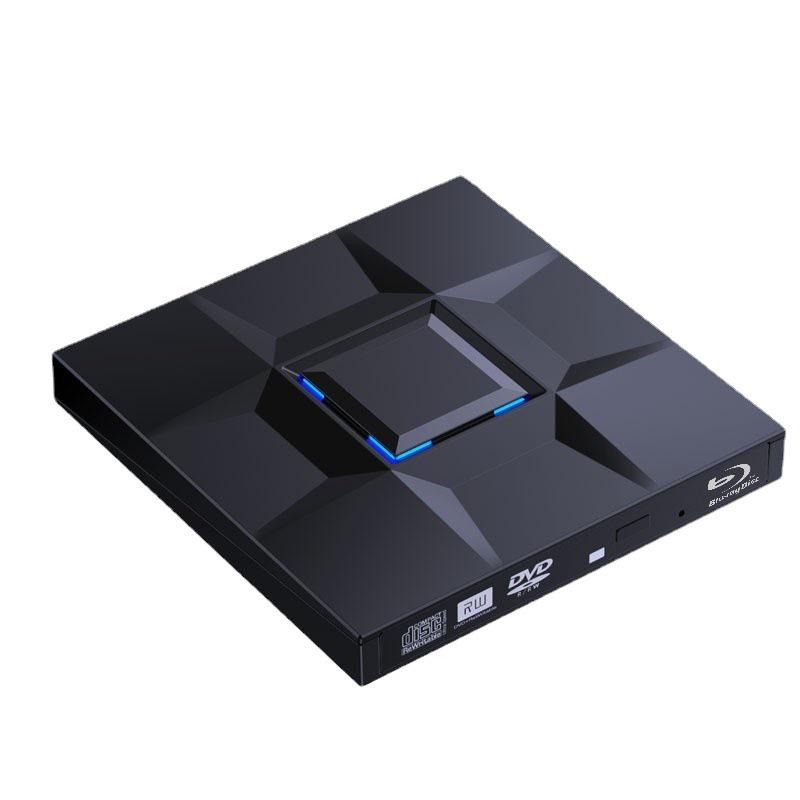 Universal USB 3.0 Type-C Blu-ray Optical Drive for Laptops - Region-Free External BD-ROM