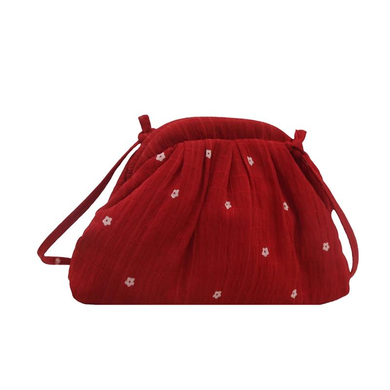 Microfiber Dots Exquisite Crossbody Bags Brand Spring Versatile Women's Shoulder Bag  Sale Hasp Design Sweet Women's Bags