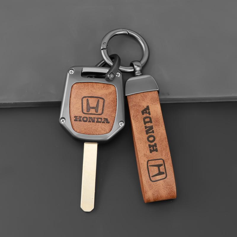Car Key Case Cover Holder Shell For HONDA Accord CRV Pilot Civic 2003 2007 2008 2009 2010 2011 2012 2013 Keychain Accessories ZP8