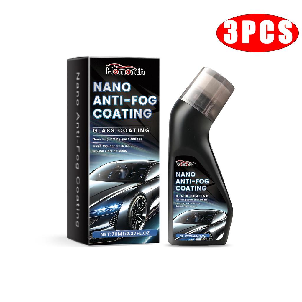 Windshield Nano Anti-Fog Coating Spray With Spong Ceramic Nano Crystal Hydrophobic Layer Polishing Paint Agent Car Polishing