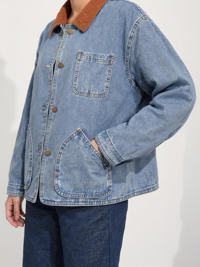 Women's Denim Jacket 2026 - European & American Style, Versatile Spring/Autumn Top