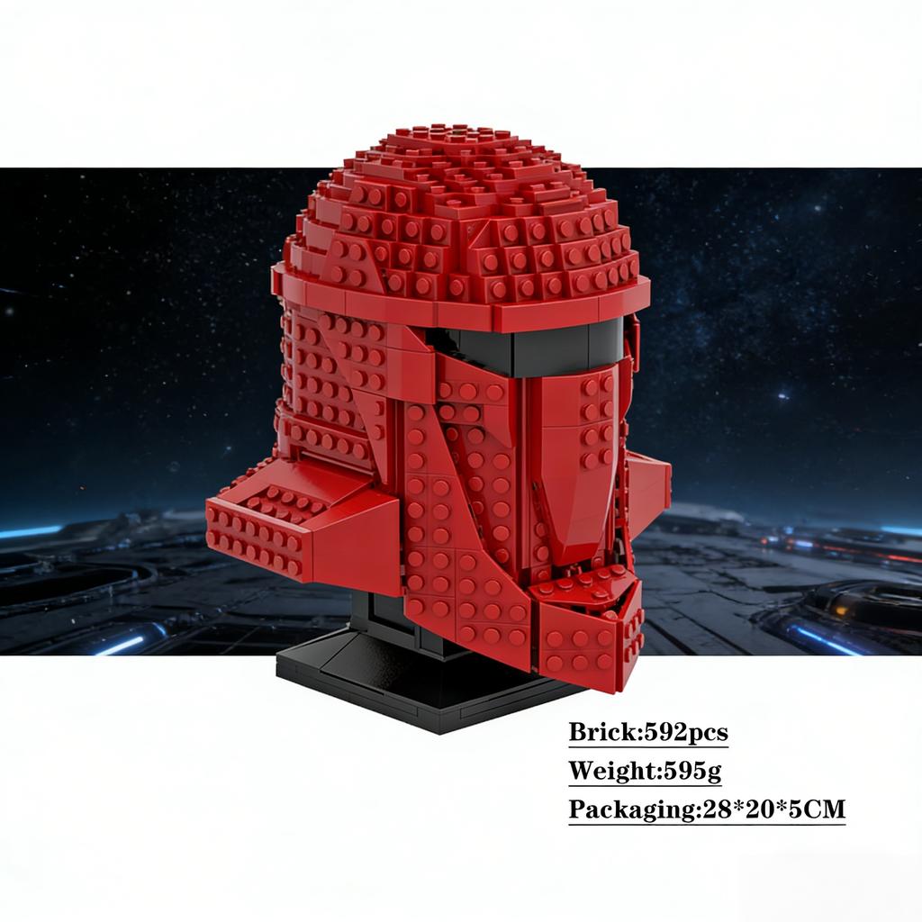 Diy Helmet Creative Assembly Model Building Blocks Kids Educational Bricks Toys Theme Perfect Gift For Children
