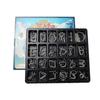 Nine-Piece Interlocking IQ Puzzle Set - Luban and Kongming Locks for Children's Education
