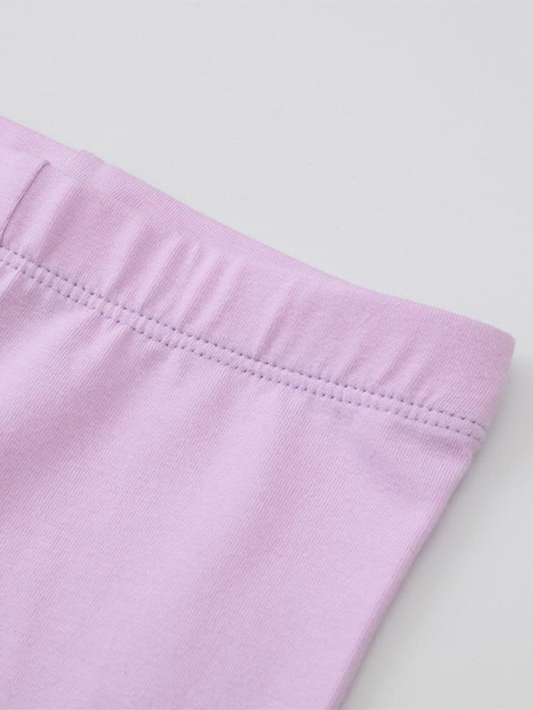 "2023 Autumn Girls' Knitted Elastic Outerwear Leggings - European and American Style"