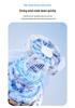 T72 Handheld USB Fan with Digital Display - Compact High-Speed Cooling for Outdoor Use