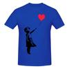 Funny Banksy Girl With Balloon Unisexs Printed TShirt Unisex T shirtShirt Male