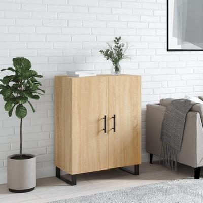 Cabinet, Sonoma Oak, 69.5X34X90 Cm, Wood-Based Material